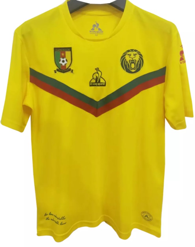 Camisa II Seleção de Camarões 2021 Le Coq Sportif oficial